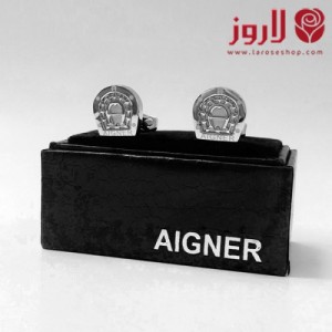Aigner Cuff Buttons - Silver