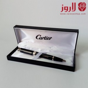 قلم كارتير - اسود وفضي