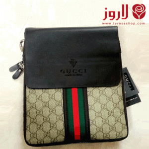 Gucci Men Bag .. Black with Beige and Colors