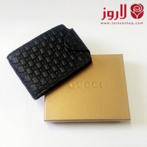 Gucci Wallet - Black with Squares