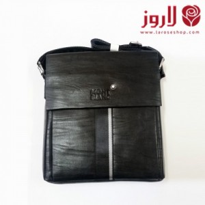 Mont Blanc Men Bag .. Black Leather