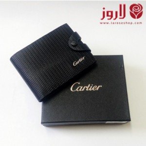 محفظة كارتير Cartier رجالي .. سوداء