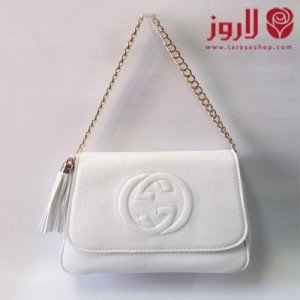 Gucci white bag - شنطة جوتشي لون أبيض