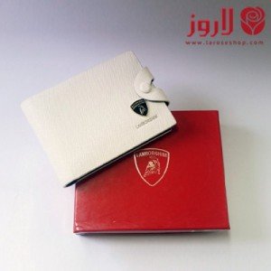 Lamborghini Wallet - White