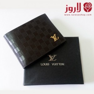 Louis Vuitton Wallet .. Brown with Squares