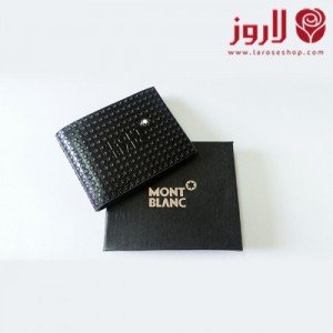 Mont Blanc Wallet .. Black Leather