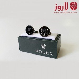 Rolex Cuff Buttons .. Black