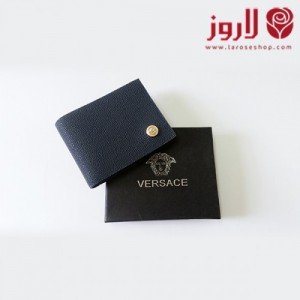 محفظة فرزاتشي Versace رجالي .. لون كحلي